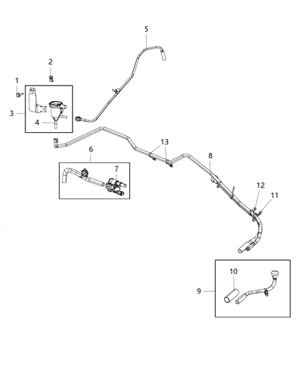 2018 Ram 3500 Emission Control Vacuum Harness Diagram