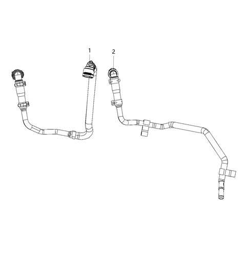 2019 Jeep Wrangler Heater Plumbing Diagram 1