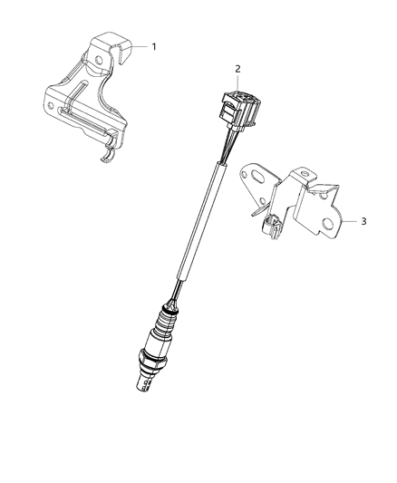 2018 Dodge Durango Oxygen Sensors Diagram 3