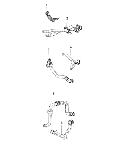 2016 Jeep Renegade Heating Plumbing Diagram