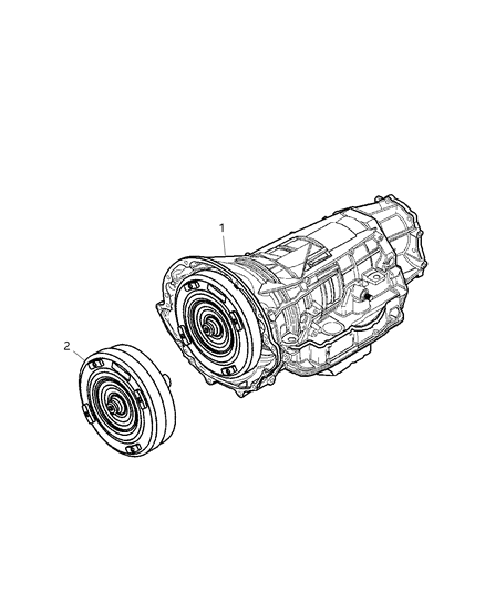 2004 Jeep Grand Cherokee Trans-Automatic Diagram for 5086263AA