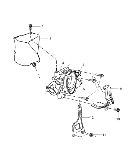 2005 Chrysler Sebring Throttle Body Diagram 3