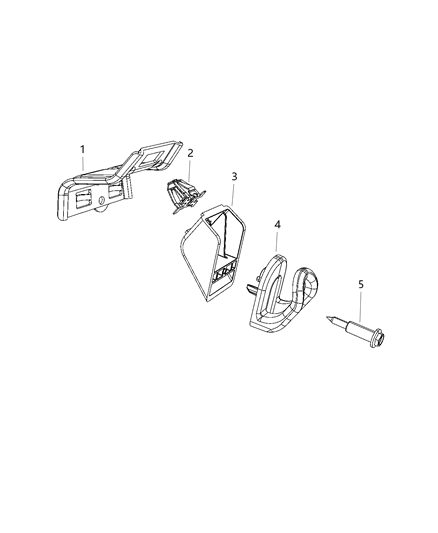 2021 Ram 1500 Coat Hooks And Pull Handles Diagram