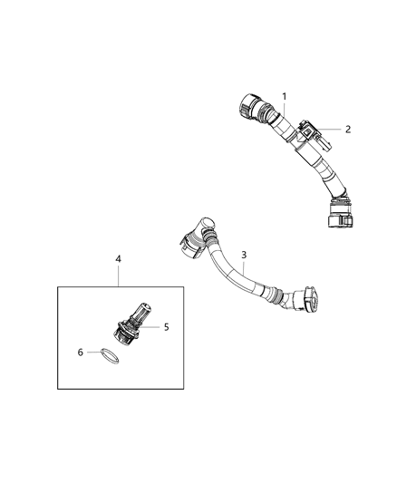 2018 Jeep Grand Cherokee Crankcase Ventilation Diagram 4