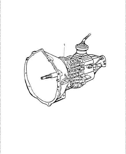 2000 Jeep Wrangler Transmission Diagram 1