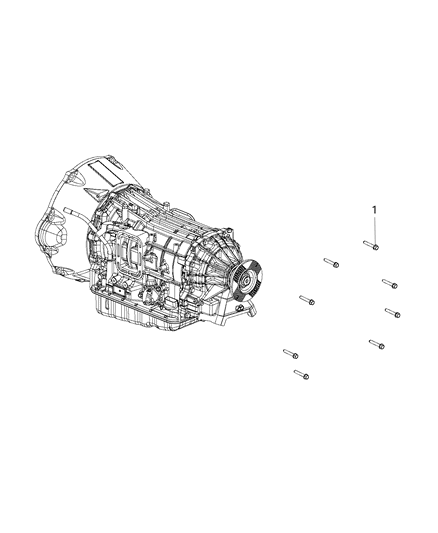 2015 Ram 3500 Pickup Mounting Bolts Diagram 3