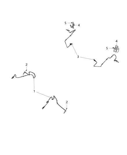 2015 Ram ProMaster City Sensors - Brake Diagram