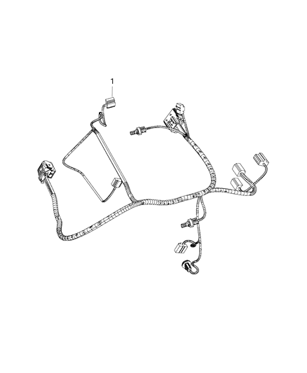 2017 Jeep Cherokee Wiring - A/C & Heater Diagram