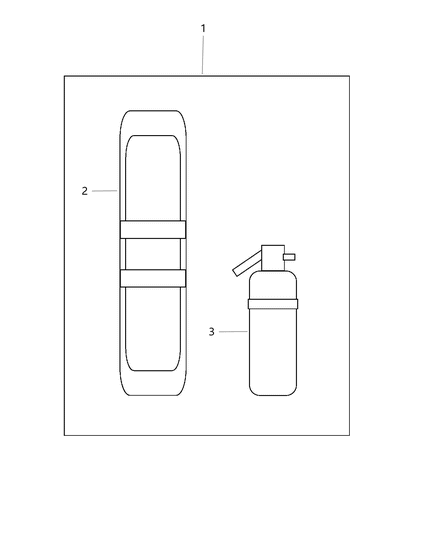 2015 Jeep Grand Cherokee Emergency Kit Diagram