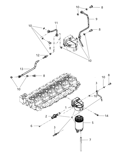 2009 Dodge Ram 2500 Fuel Filter Diagram 3