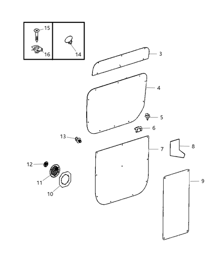 2007 Dodge Sprinter 2500 Seal Diagram for 68010275AA