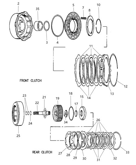 2000 Dodge Ram Wagon Clutch Diagram 3