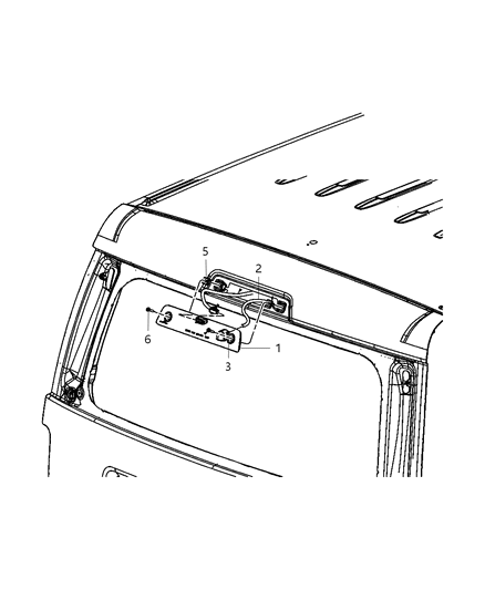 2012 Jeep Liberty Rear Washer System Diagram