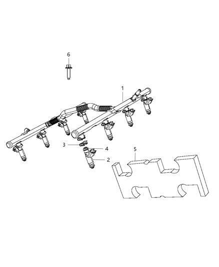 2008 Dodge Ram 2500 Fuel Rail Diagram