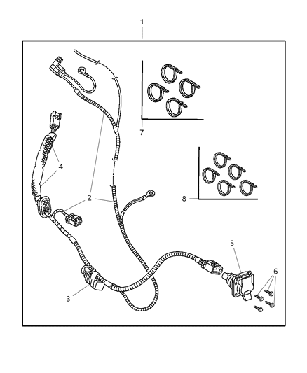 2002 Dodge Durango Wiring Kit - Trailer Tow Diagram