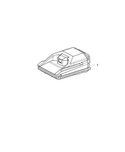 2018 Dodge Durango Forward Facing Camera Diagram