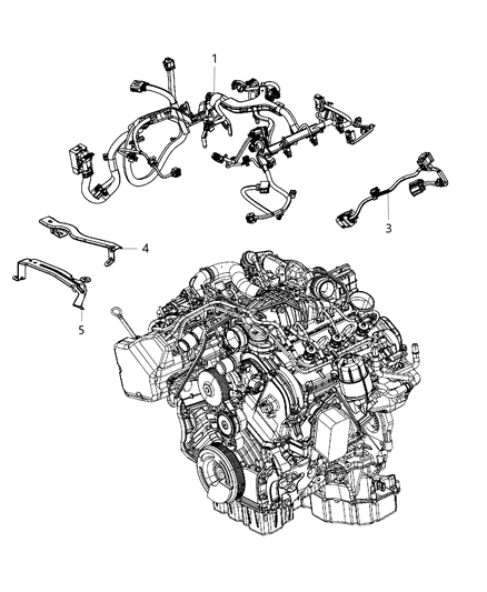 2012 Chrysler 300 Wiring-POWERTRAIN Diagram for 68089674AC