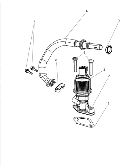 2007 Jeep Grand Cherokee EGR System Diagram 2