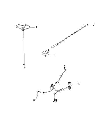 2018 Ram ProMaster City Antenna Diagram