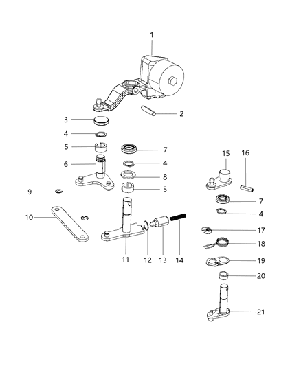 2014 Jeep Patriot Gear Shift Lever Diagram 3