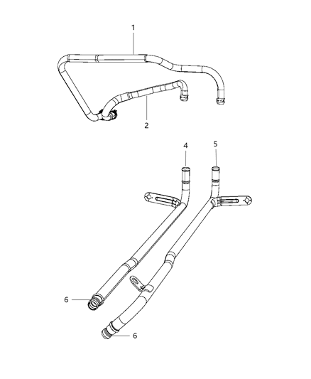 2009 Jeep Grand Cherokee Heater Plumbing Diagram 3