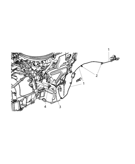 2018 Chrysler Pacifica Cord-Engine Block Heater Diagram for 68248995AC