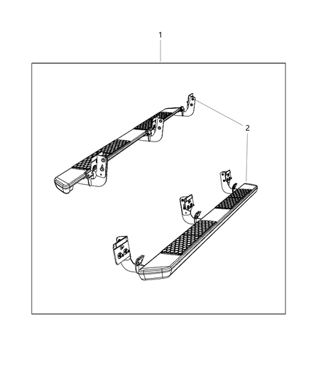 2019 Ram 3500 Board Kit, Running Diagram