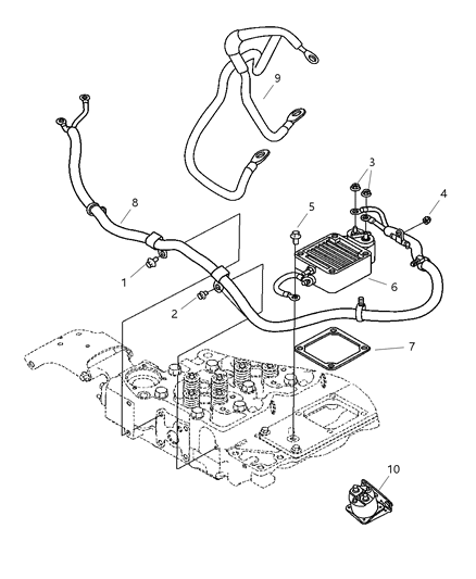 2007 Dodge Ram 2500 Wiring & Intake Heater Diagram