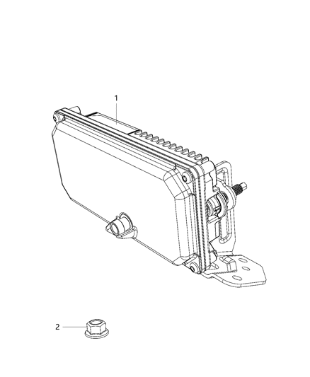 2020 Ram 3500 Adaptive Speed Control Diagram