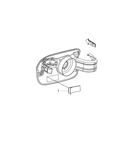 2017 Chrysler 300 Fuel Labels Diagram