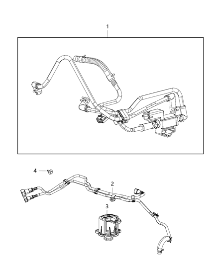 2016 Dodge Dart Wastegate Solenoid Harness Assembly Diagram