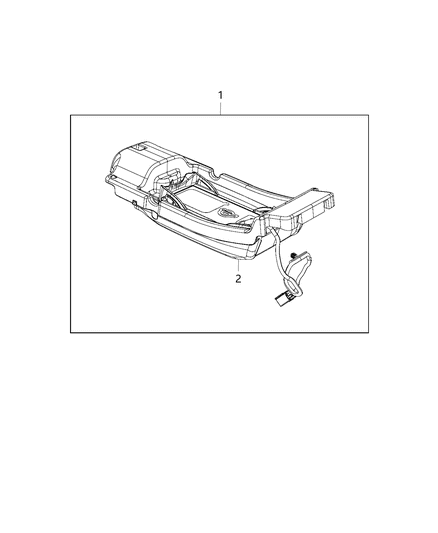 2017 Jeep Cherokee Charger Kit, Battery Diagram