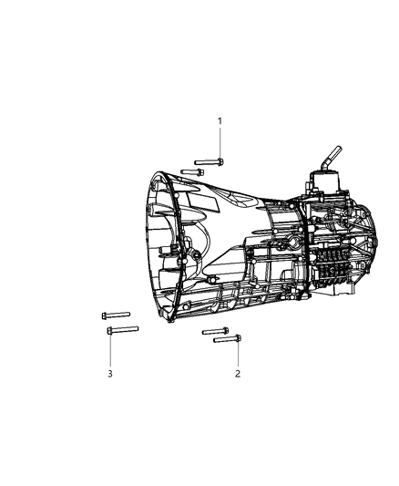 2009 Jeep Liberty Mounting Bolts Diagram