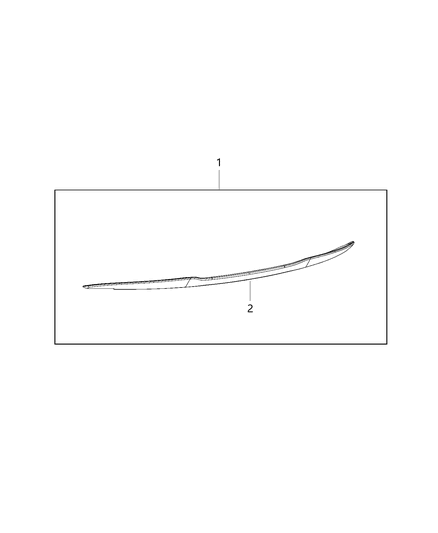 2016 Dodge Viper Spoiler Kit Diagram