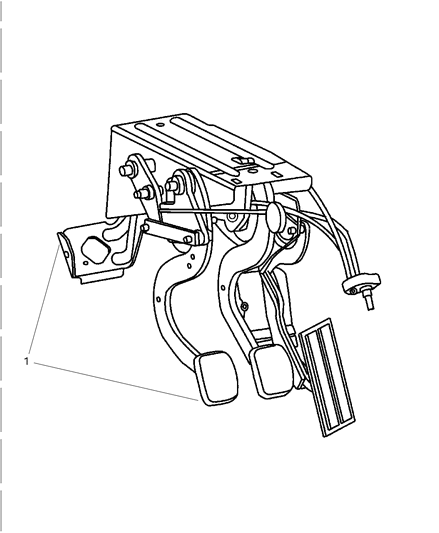 1997 Dodge Viper Accelerator Pedal Diagram