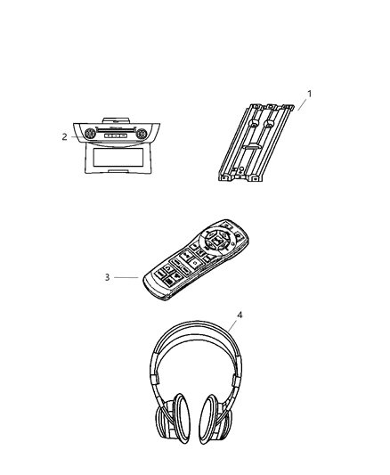 2007 Dodge Ram 2500 Entertainment System Diagram