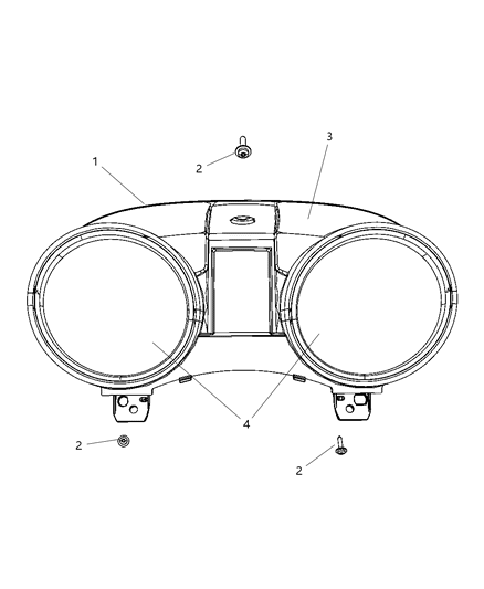 2011 Jeep Grand Cherokee Instrument Panel Cluster Diagram