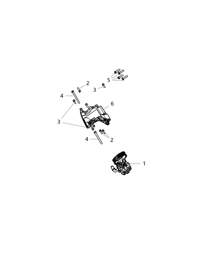 2012 Dodge Caliber Power Steering Pump Diagram