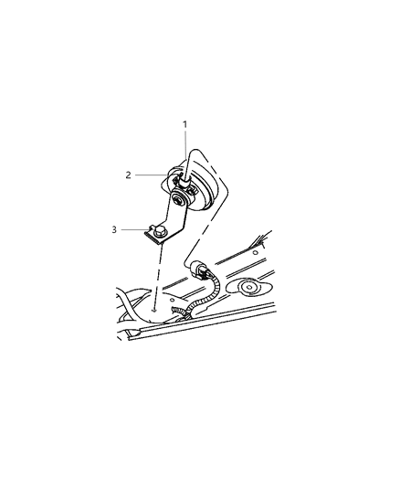 2012 Jeep Wrangler Horn Diagram for 5026985AB