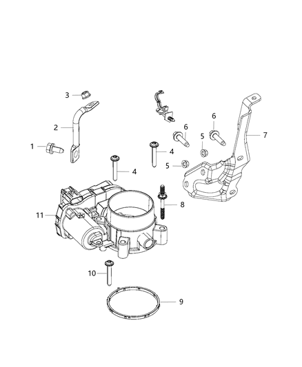 2016 Dodge Dart Throttle Body Diagram 2