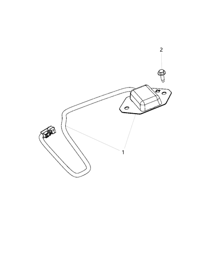 2011 Dodge Durango Global Positioning Diagram