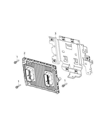 2019 Jeep Grand Cherokee Module, Powertrain Control Diagram 4