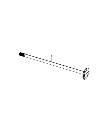 2018 Ram 4500 Shaft, Axle Diagram