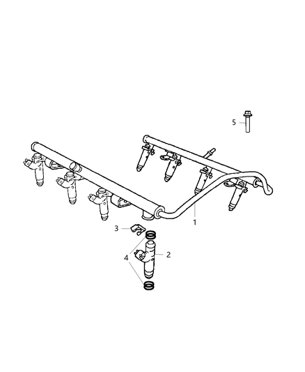 2008 Dodge Ram 1500 Fuel Rail Diagram