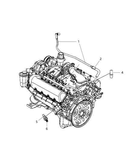 2007 Dodge Durango Crankcase Ventilation Diagram 2