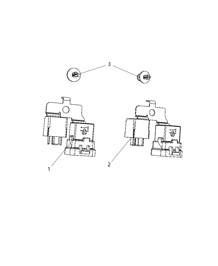 2011 Jeep Wrangler Relay - Engine Diagram