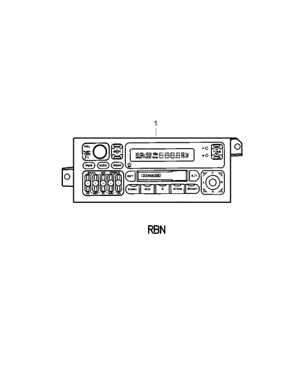 2001 Chrysler Prowler Radio Diagram