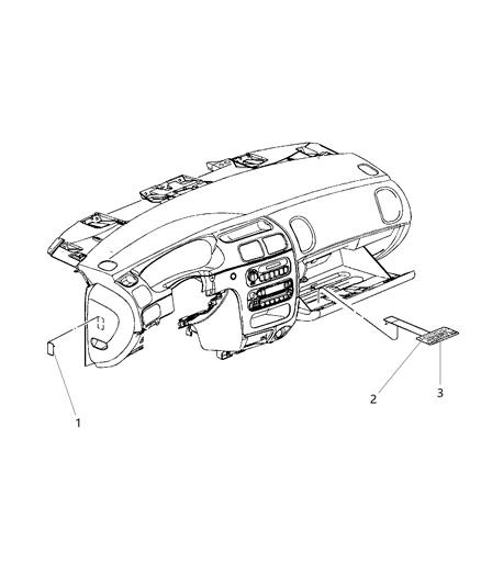 2016 Chrysler 300 Instrument Panel Diagram