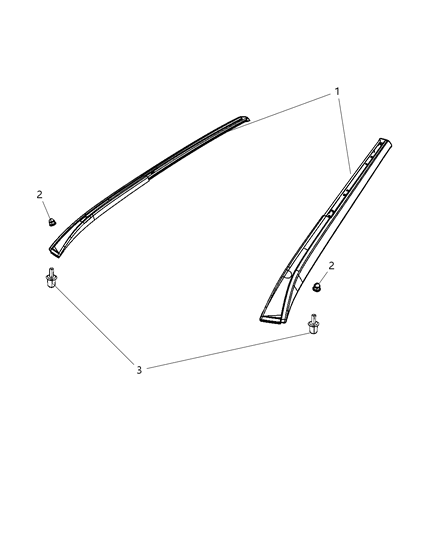 2008 Dodge Nitro Roof Rack Diagram