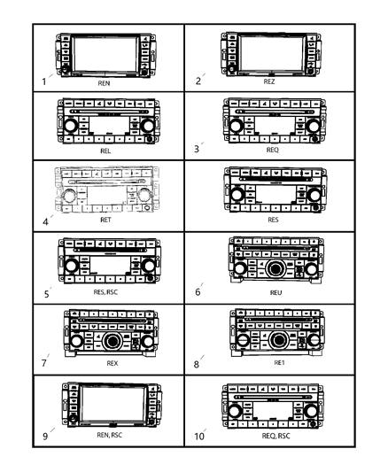 2009 Dodge Journey Radios Diagram